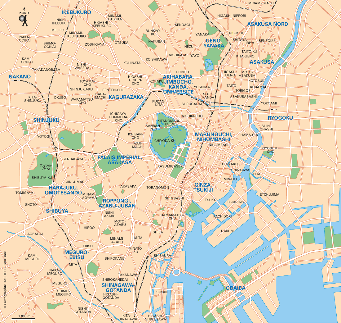 Tokyo Carte générale