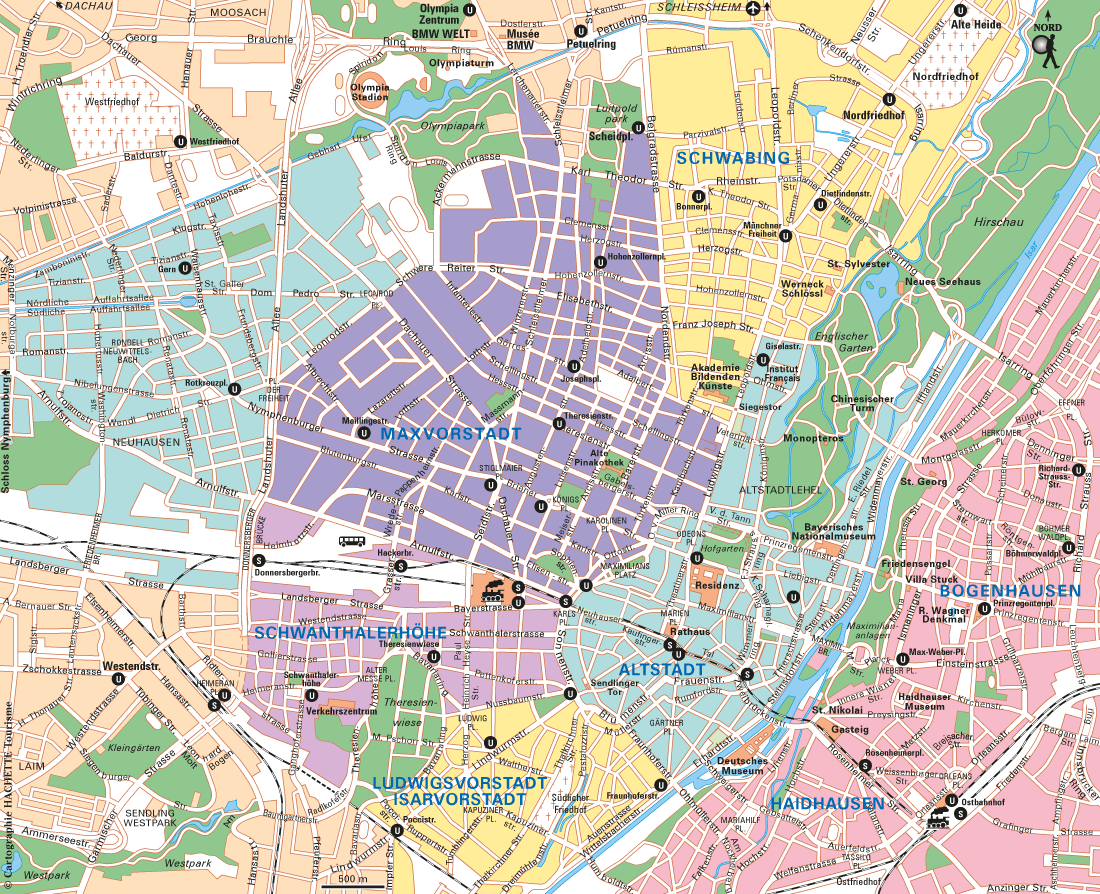 Munich Carte générale