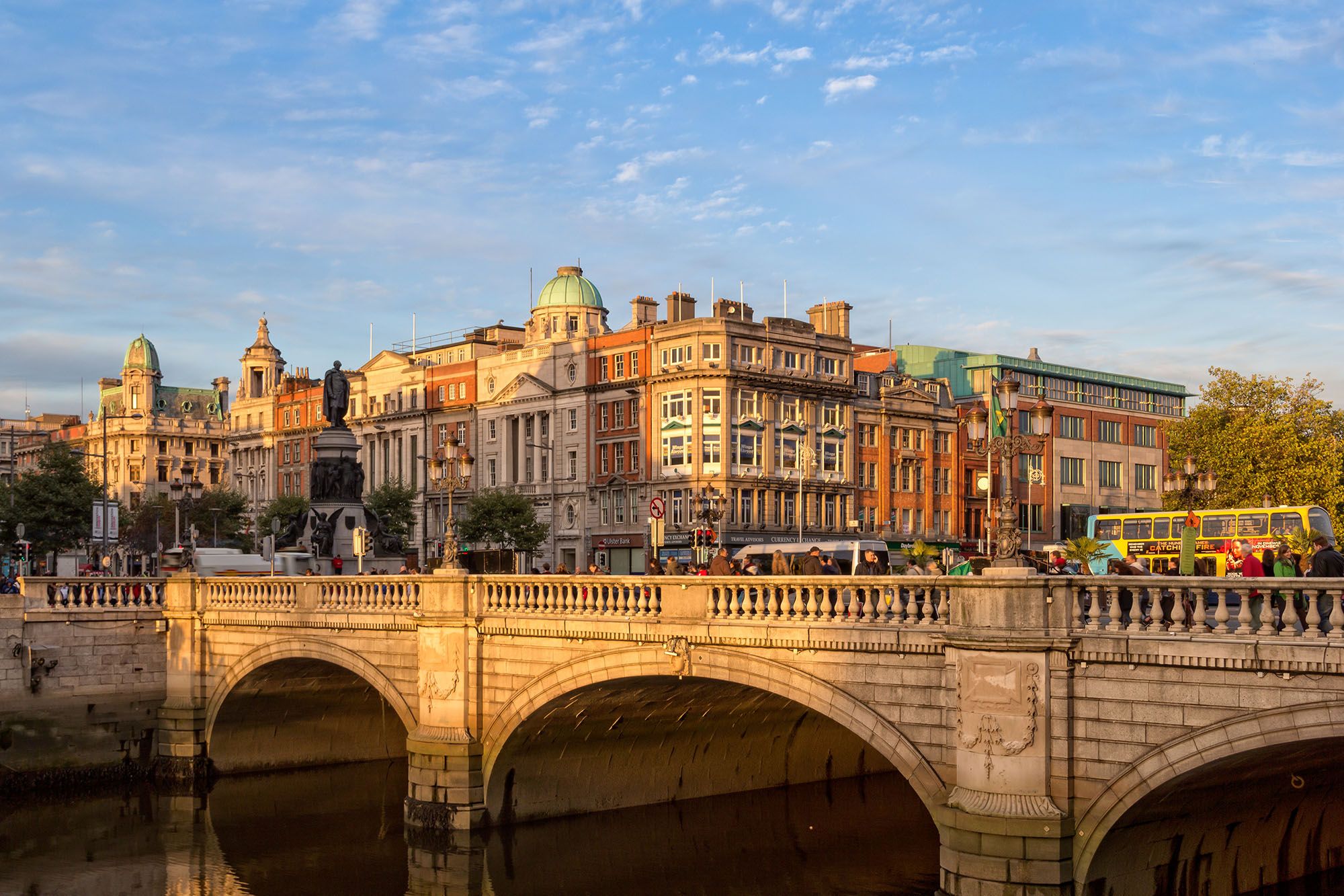 O'Connell Street à Dublin - Irlande