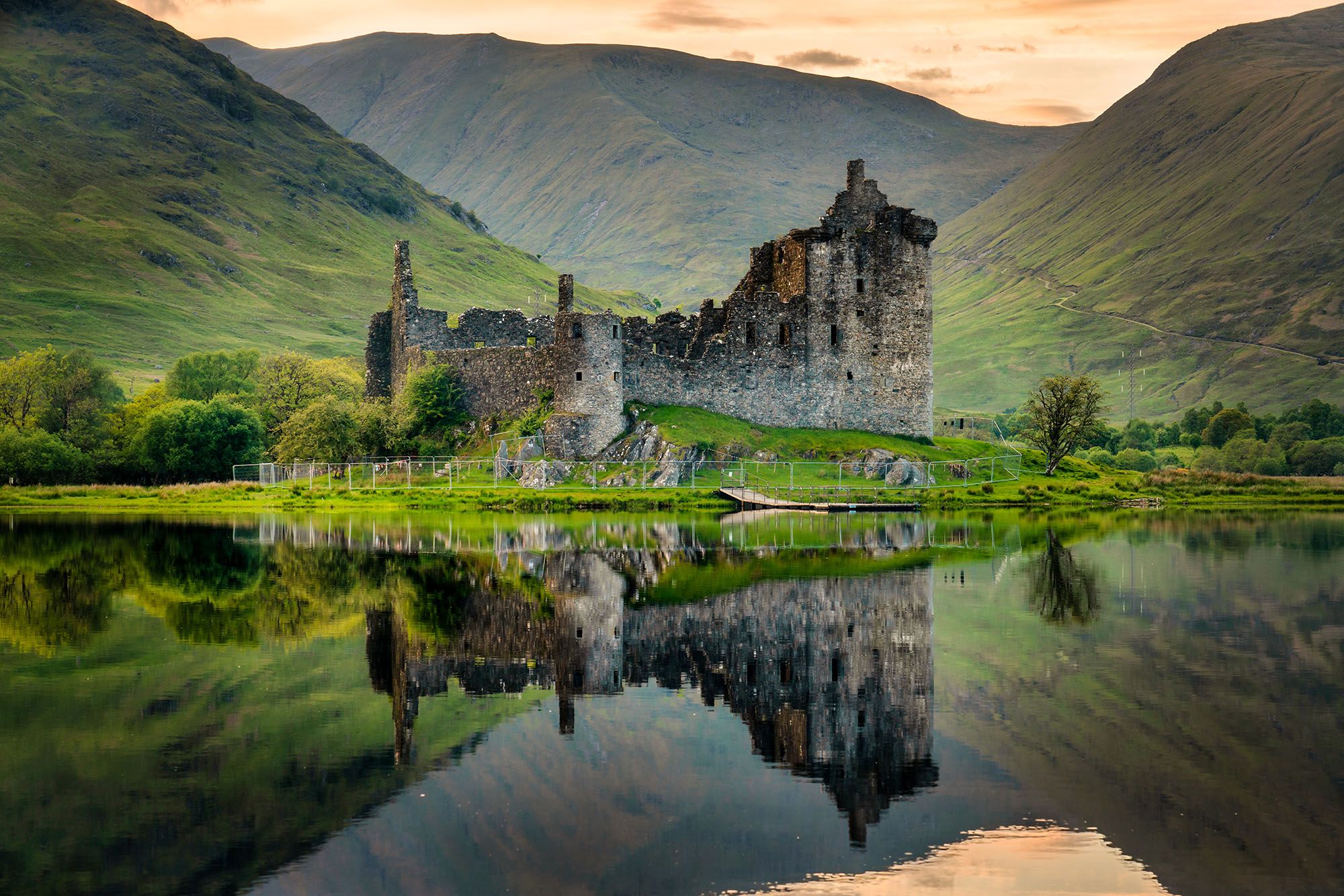 Château de Kilchurn sur le Loch Awe - Écosse