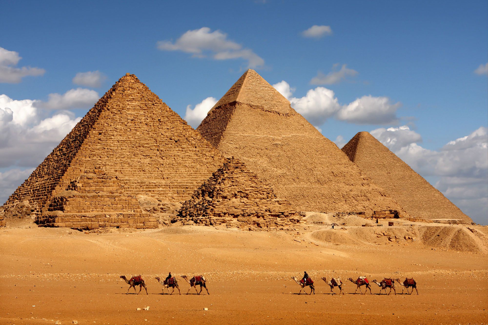 Pyramides de Gizeh - Egypte