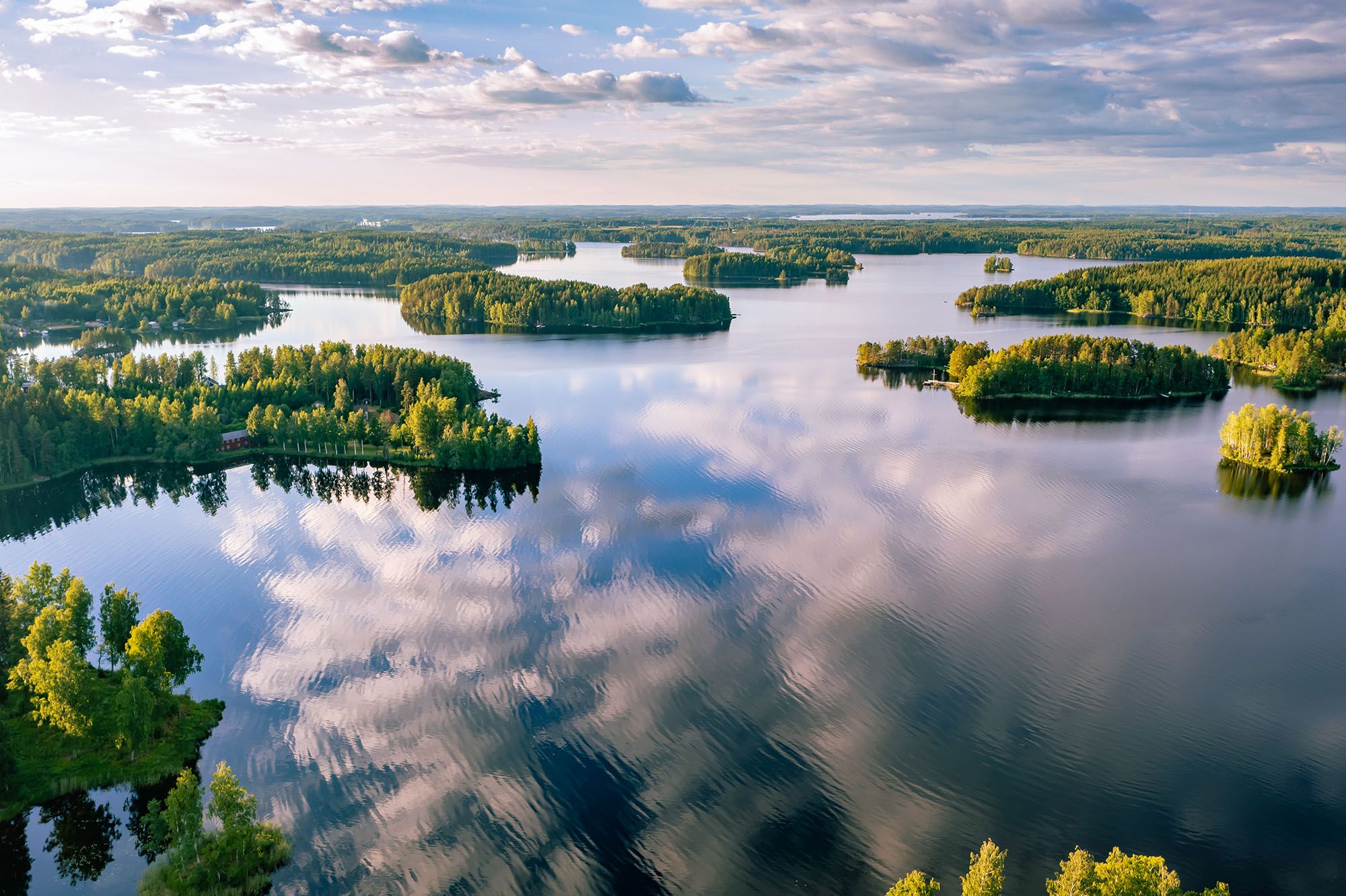 Lac Saimaa - Finlande