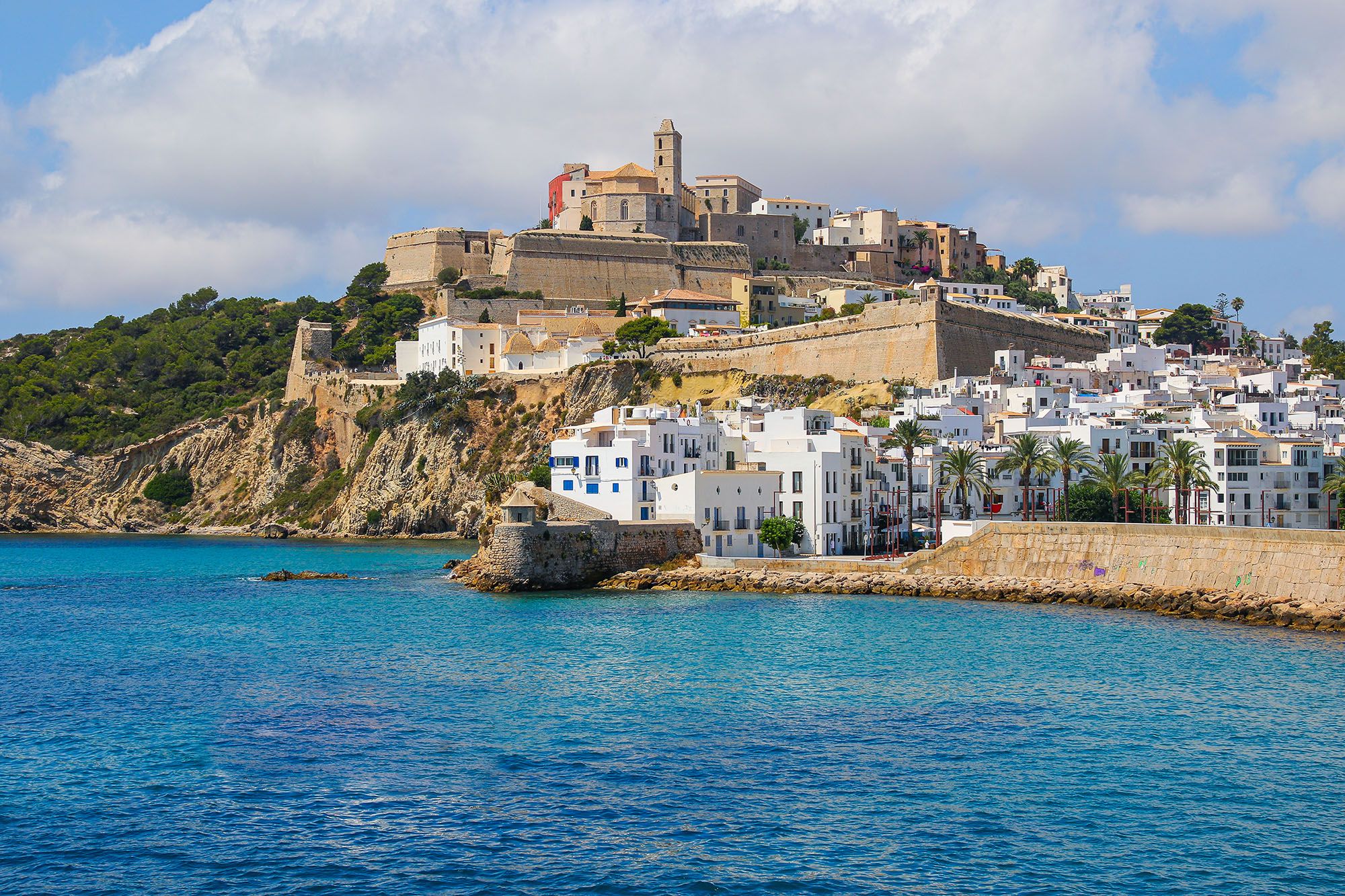 Cathédrale Sainte-Marie à Dalt Vila - Ibiza (Espagne)