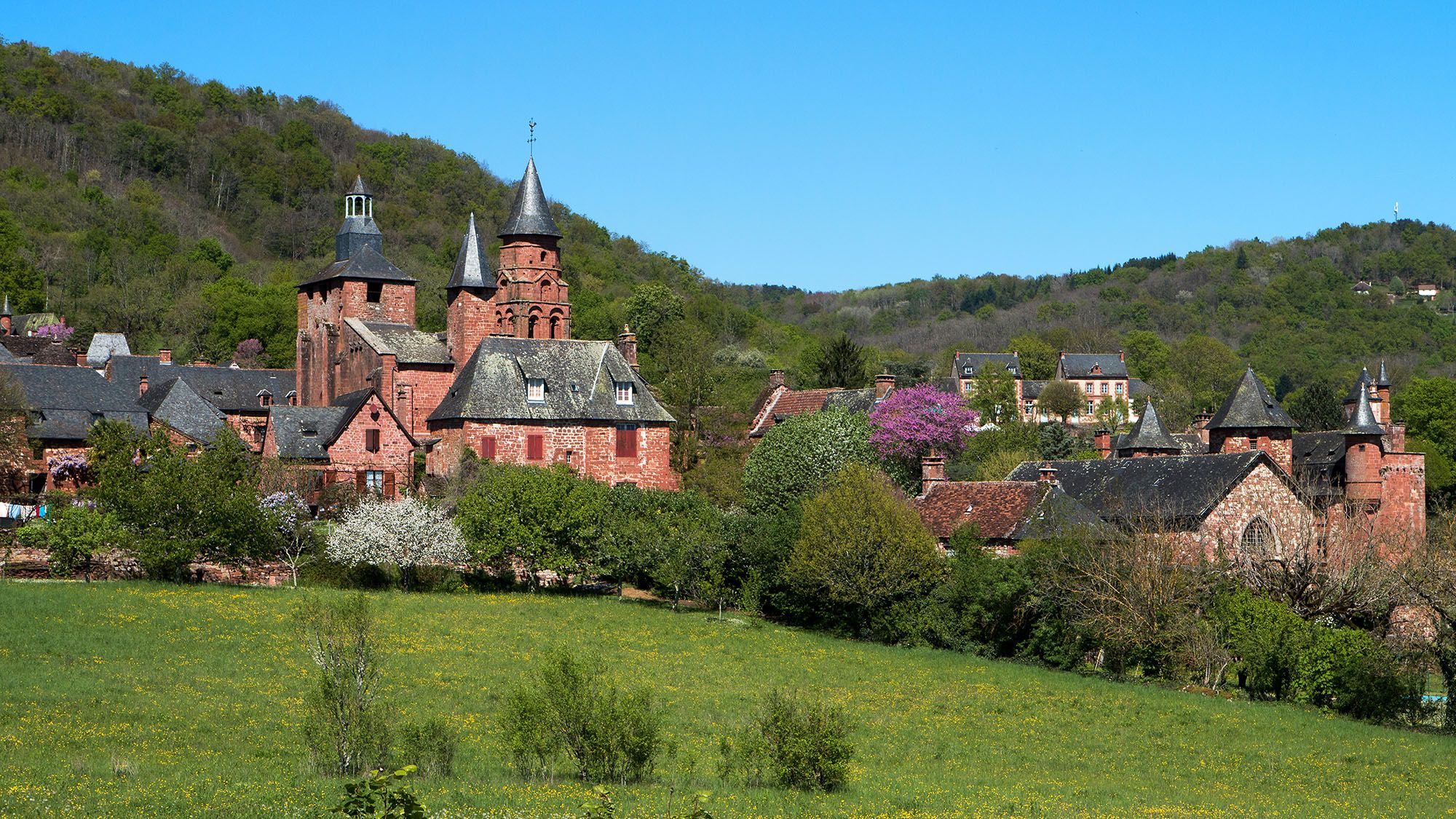Collonges-la-Rouge en Corrèze - Limousin (France)