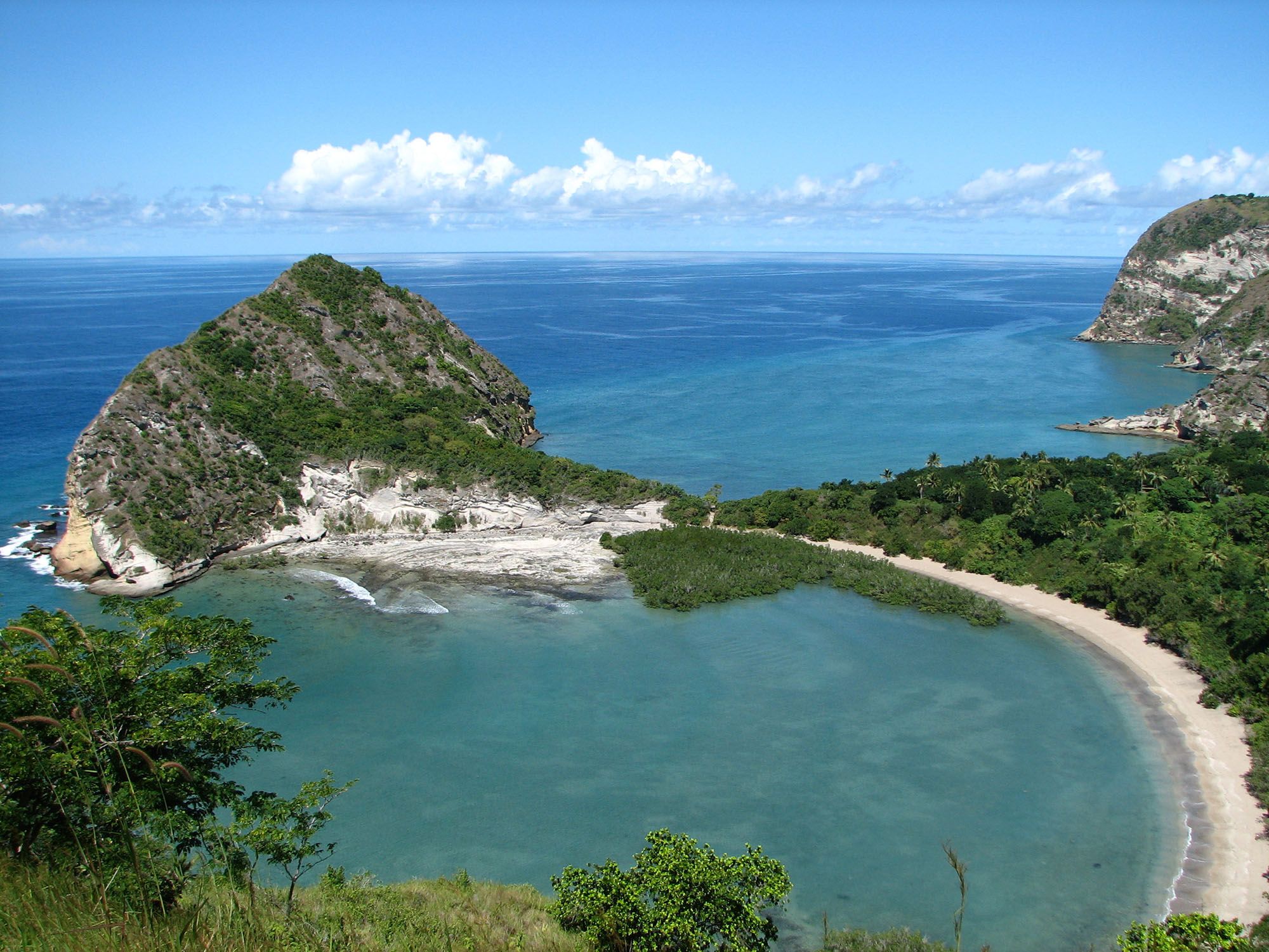 Plage de Moya à Pamandzi - Mayotte