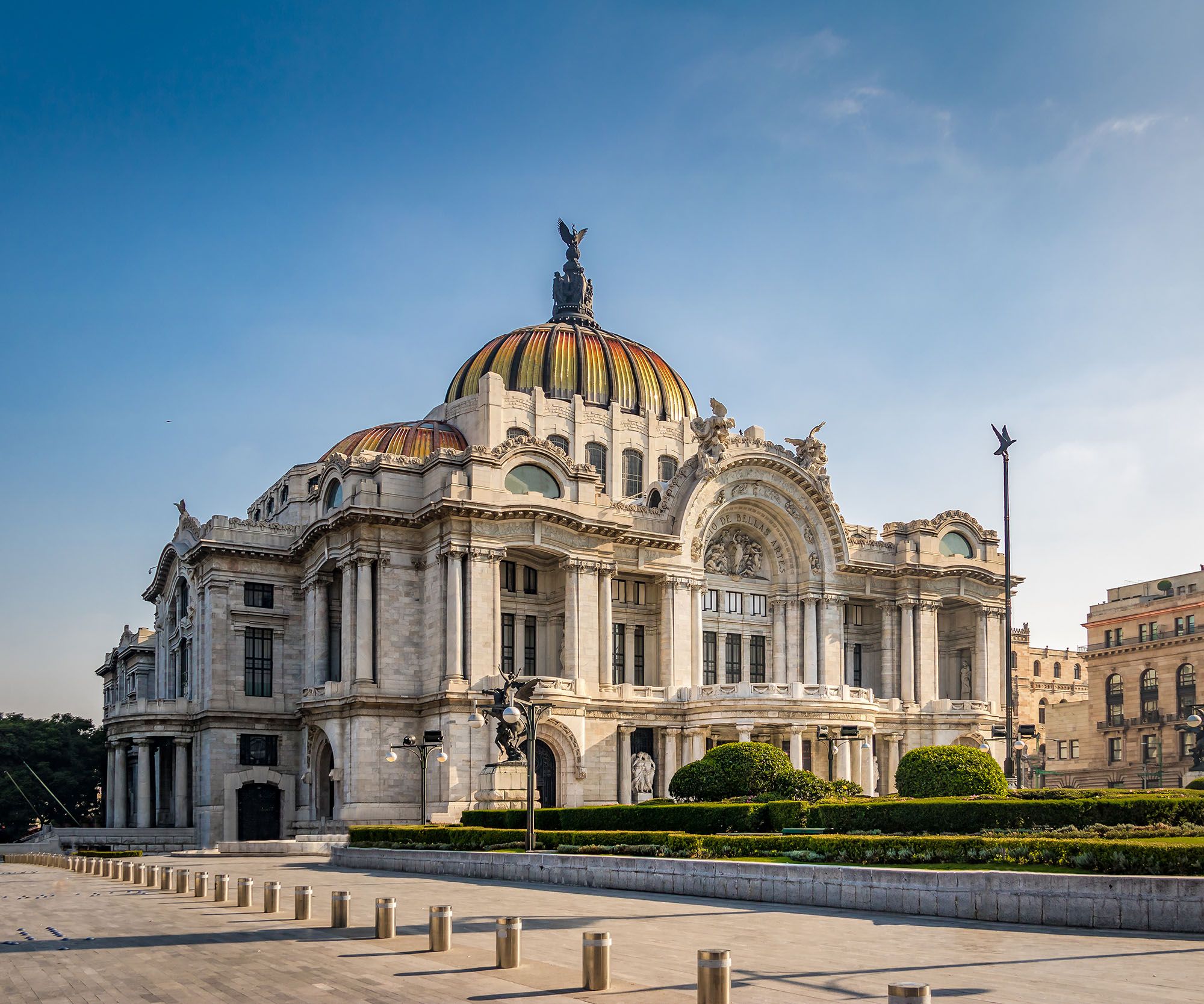 Le Palais des beaux-arts - Mexico (Mexique)