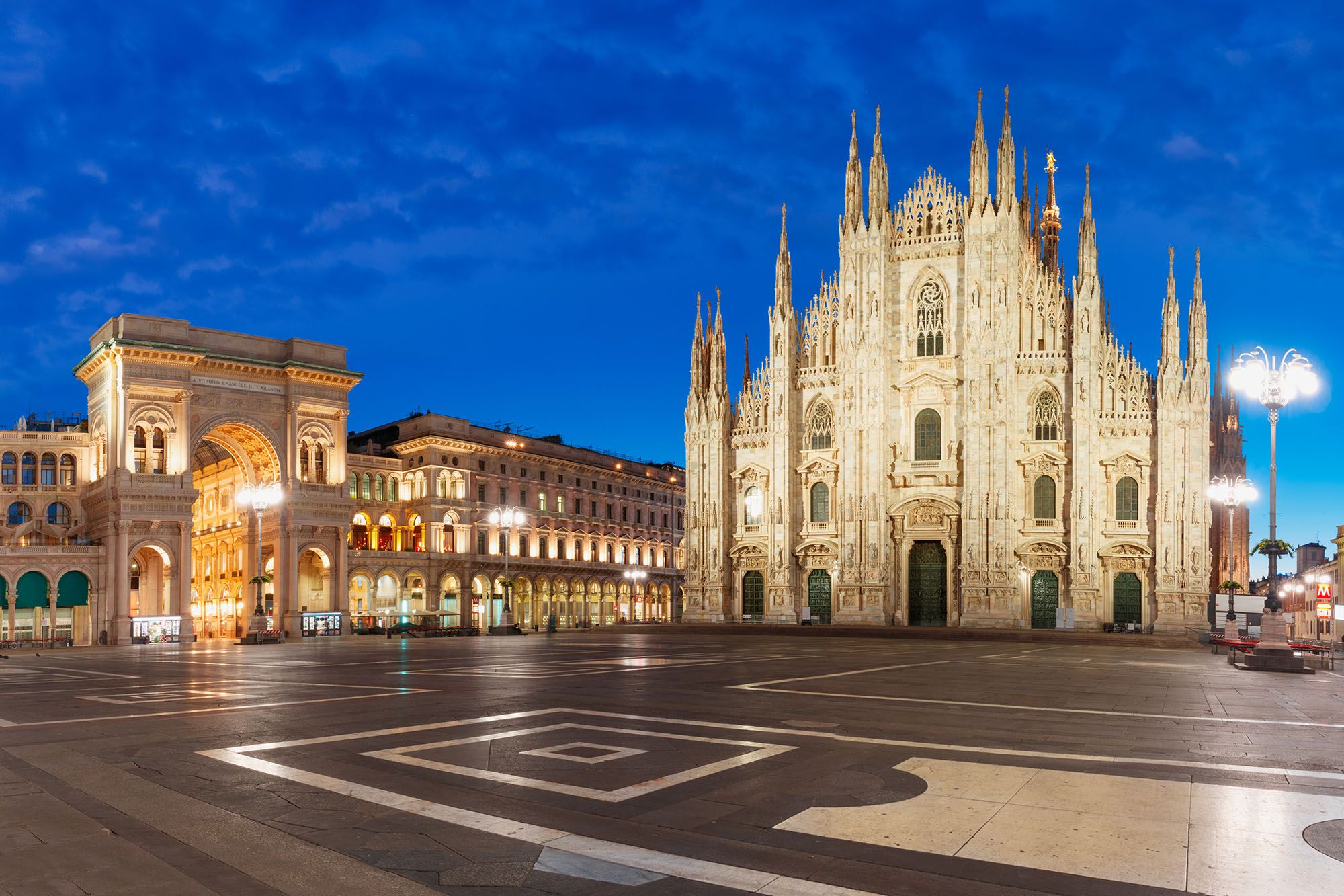 Piazza del Duomo à Milan - Italie