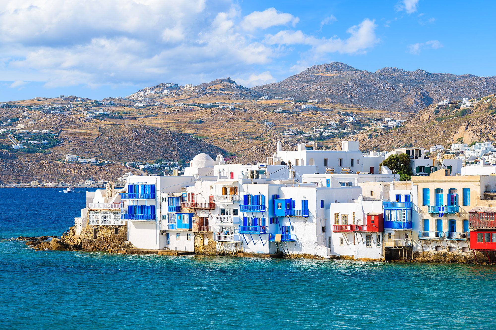 La Petite Venise (quartier d'Alefkandra) à Mykonos - Grèce