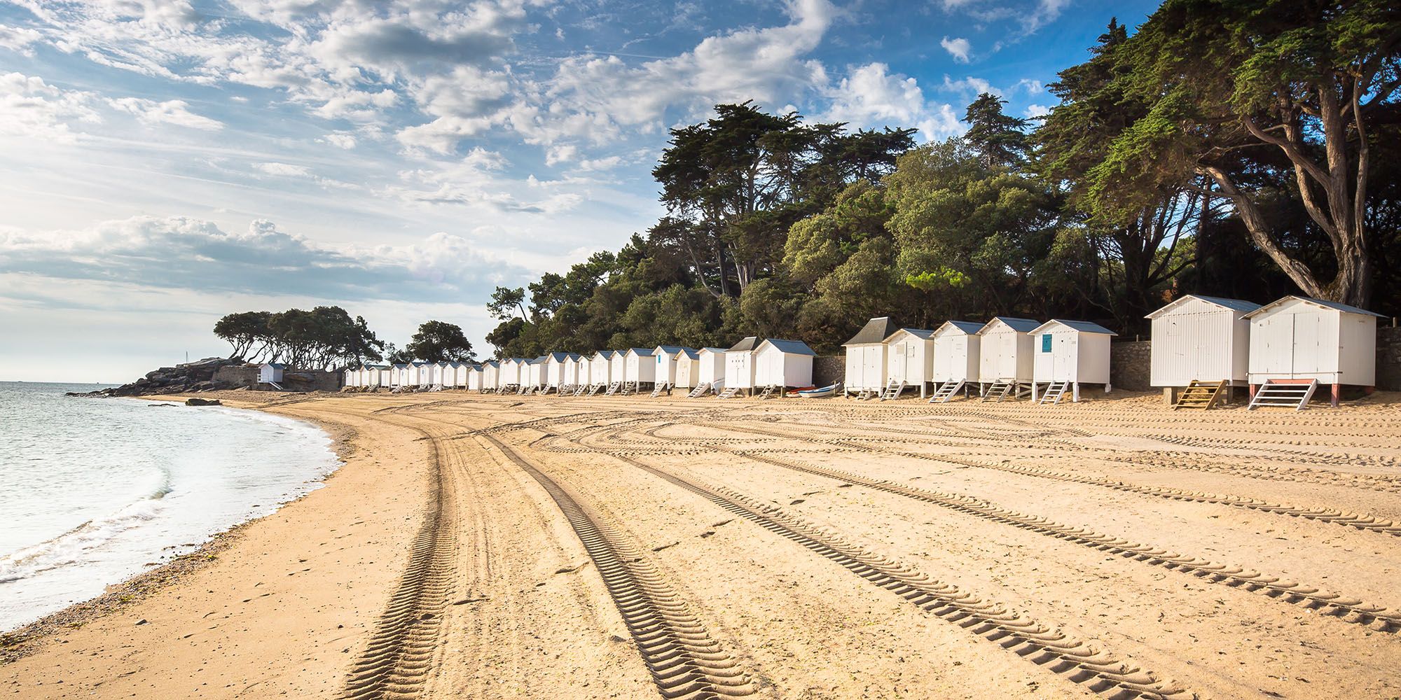 Plage des Dames à Noirmoutier - Pays de la Loire (France)