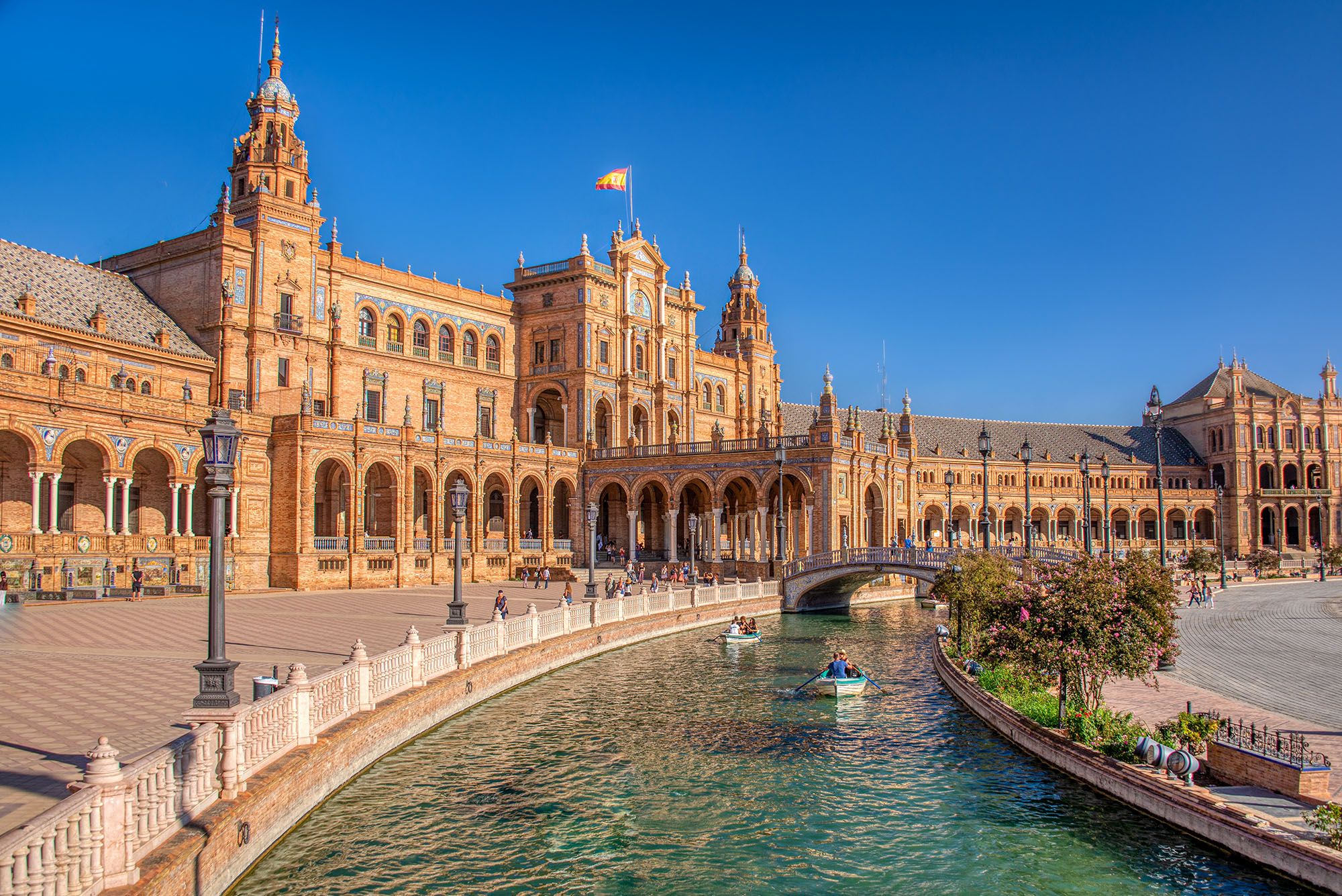 Place d'Espagne à Séville - Espagne