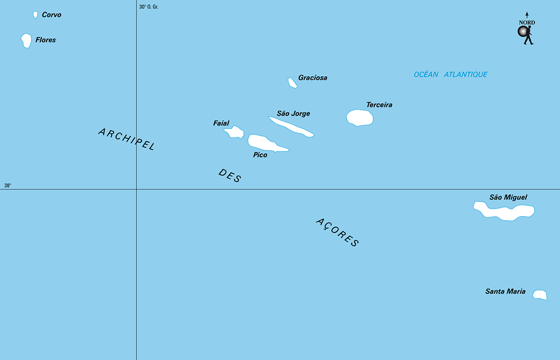 Carte Açores