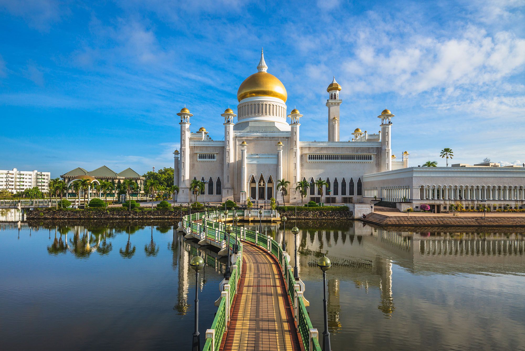 Mosquée Omar Ali Saifuddien à Bandar Seri Begawan - Brunei