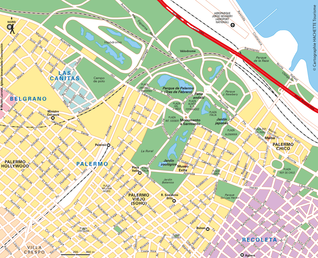 Buenos Aires Carte Palermo