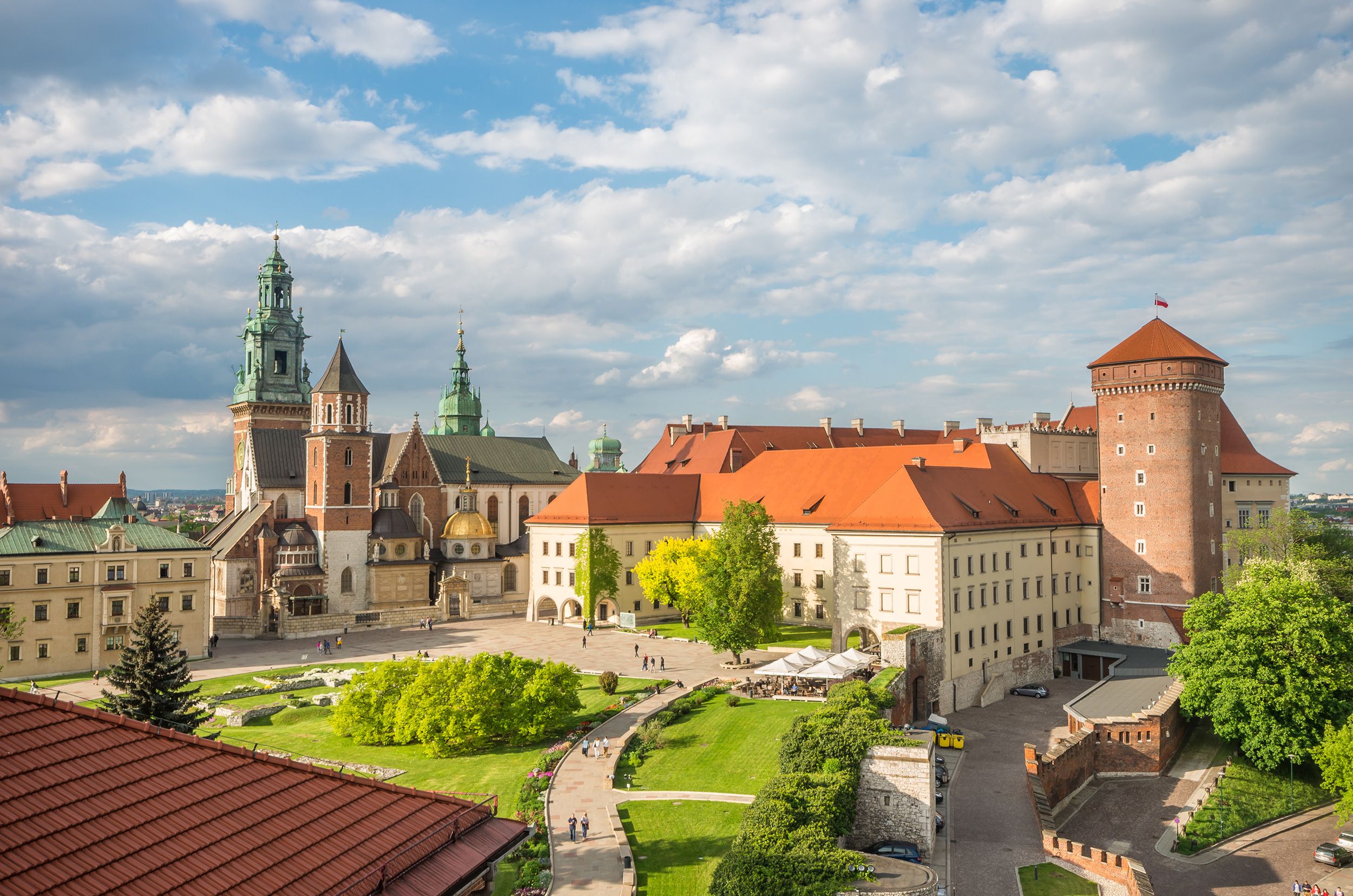 Pologne Cracovie Château de Wavel