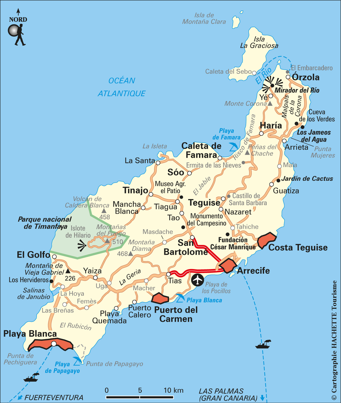 Carte Lanzarote