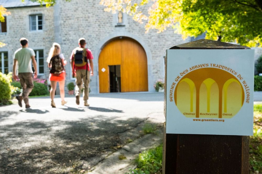 GR des abbayes trappistes de Wallonie