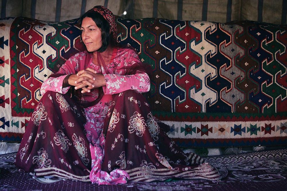 Femme d’une tribu Qashqai Iran