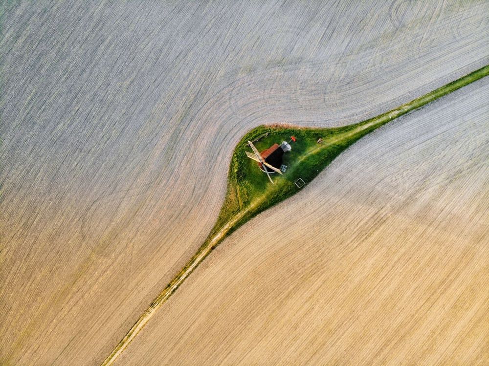 A Drop of Water on a Blade of Grass, Pitstone (UK)