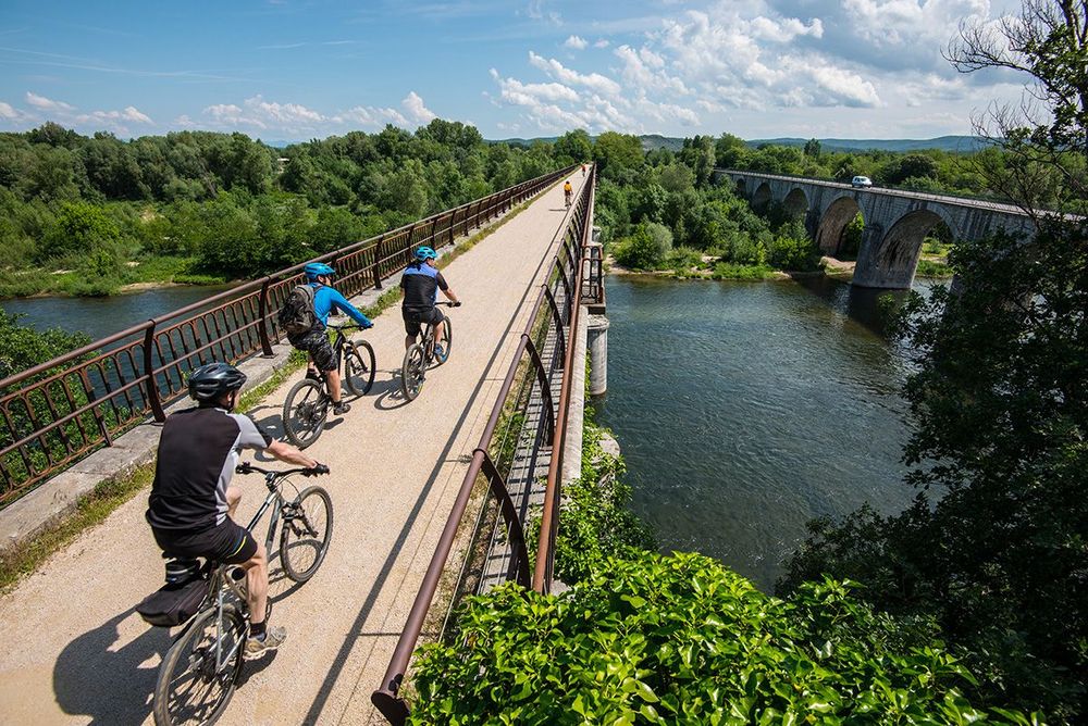 Ardèche Voie verte Vélo