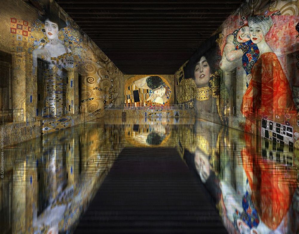 Bassins Lumières Klimt