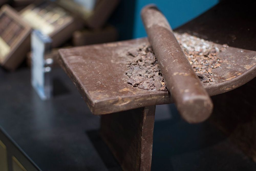 Bayonne Travail du chocolat