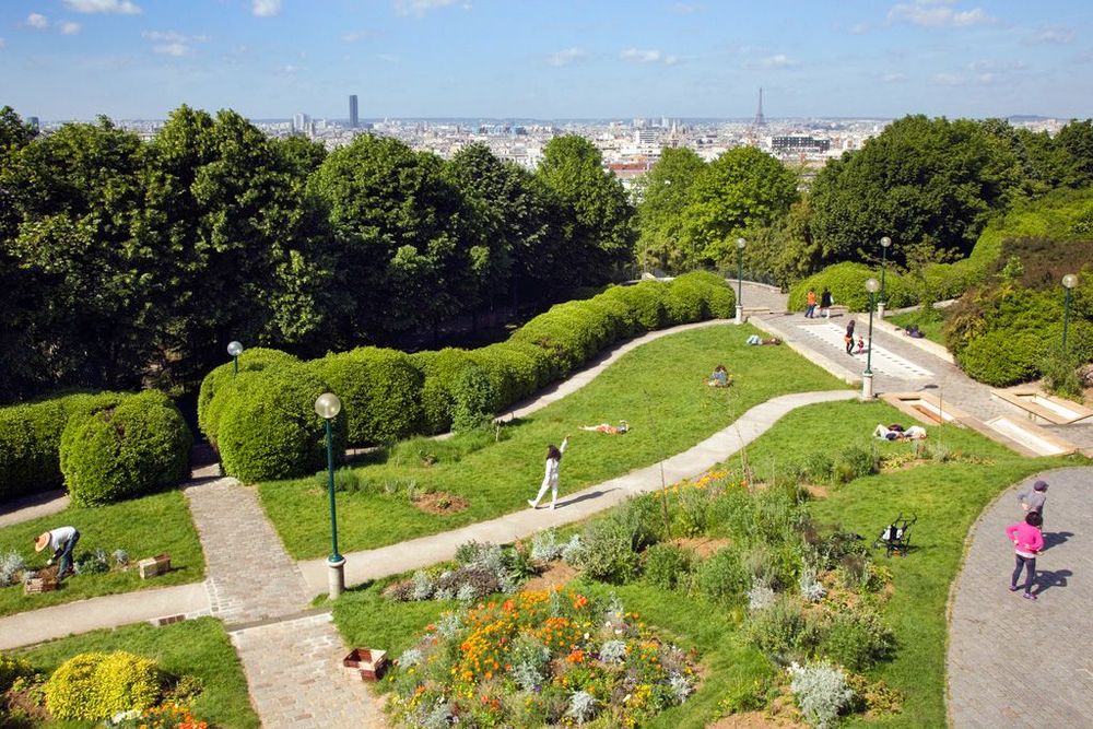 France Paris Parc de Belleville
