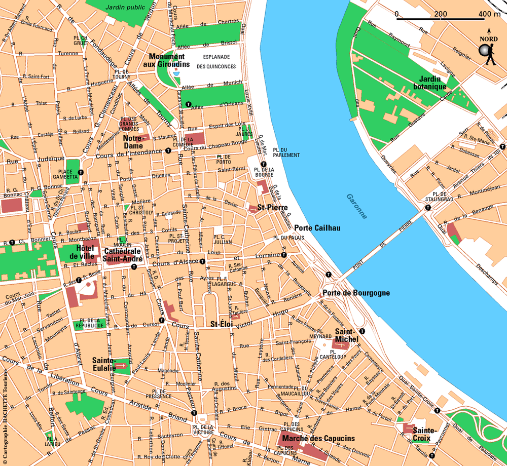 Carte Bordeaux - Plan Bordeaux