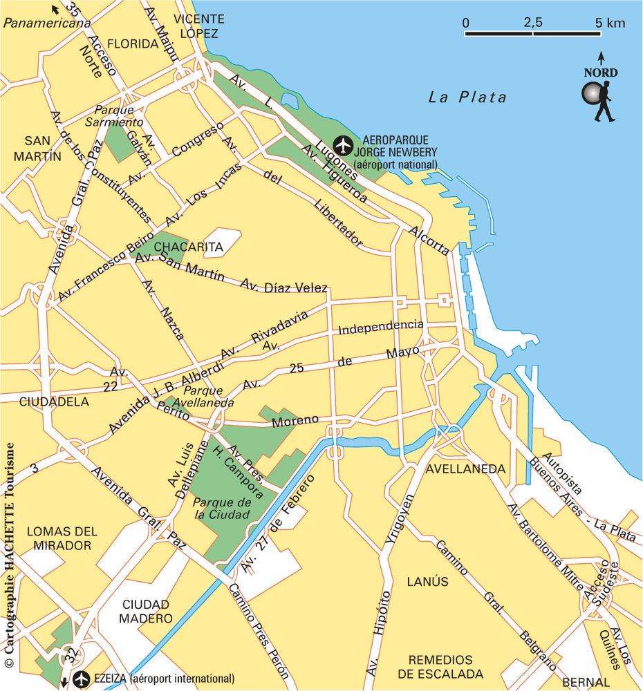 Carte Buenos Aires Carte générale - Plan Buenos Aires Carte générale