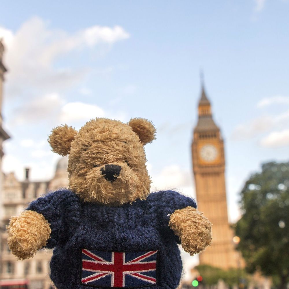 Londres Ours en peluche