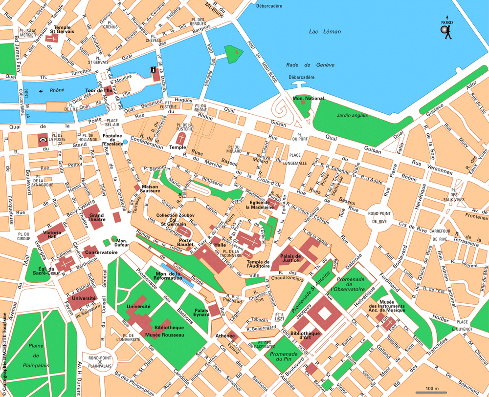 Carte Centre-ville - Plan Centre-ville