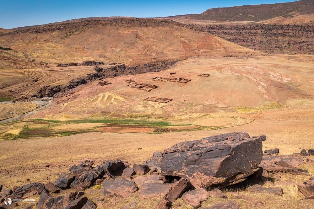 Maroc Atlas Plateau du Yagour
