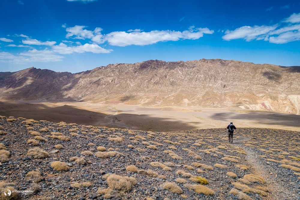 Maroc Atlas Plateau de Tarkeddit