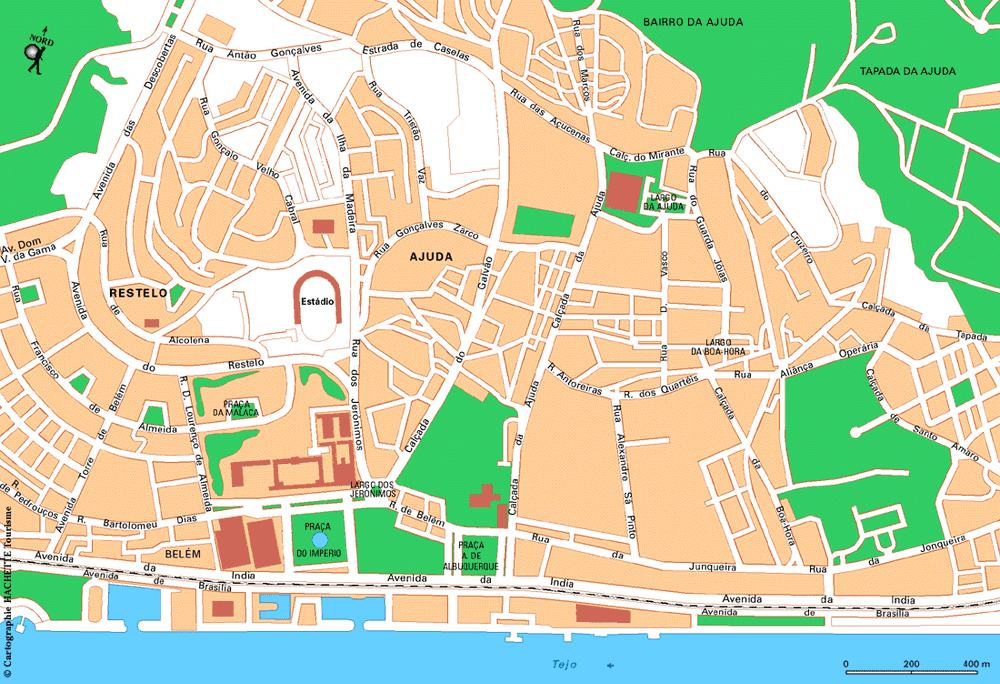 Carte Lisbonne Ouest - Plan Lisbonne Ouest
