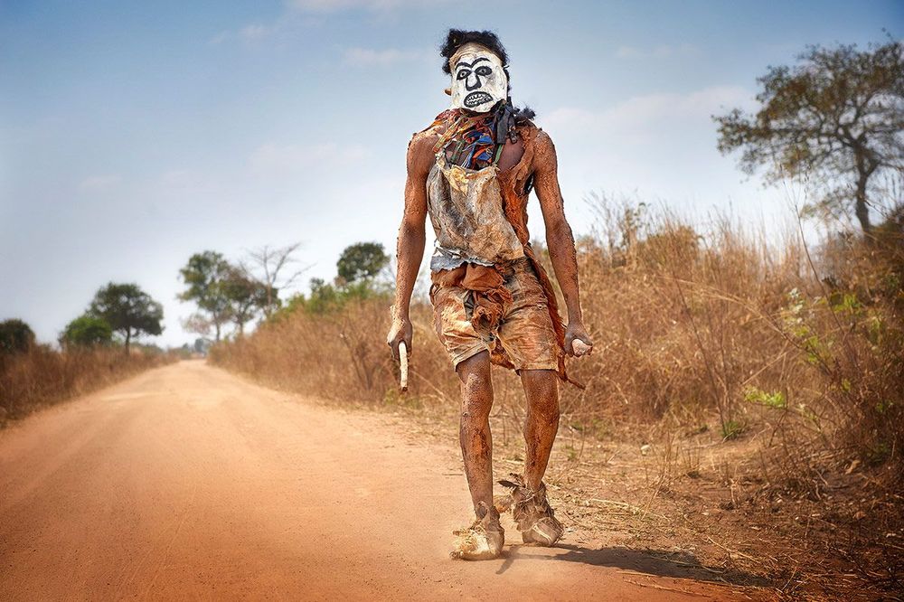 Malawi Masque rituel