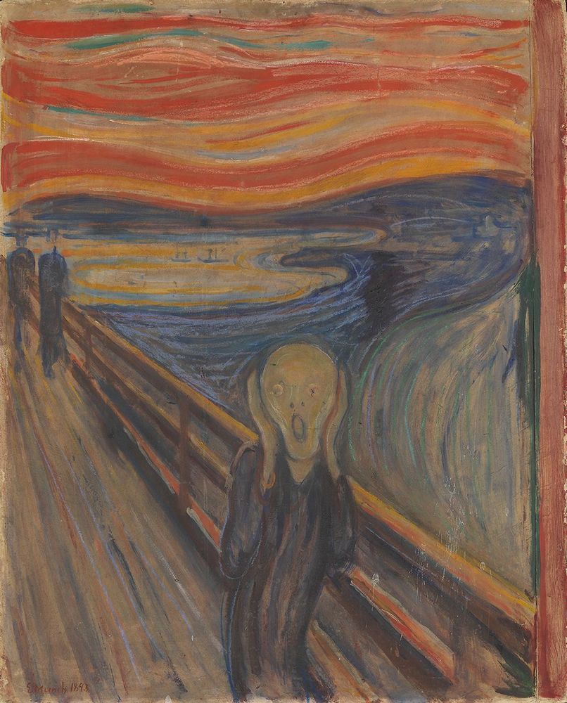 Norvège Oslo Gallerie Nationale Edvard Munch Le cri