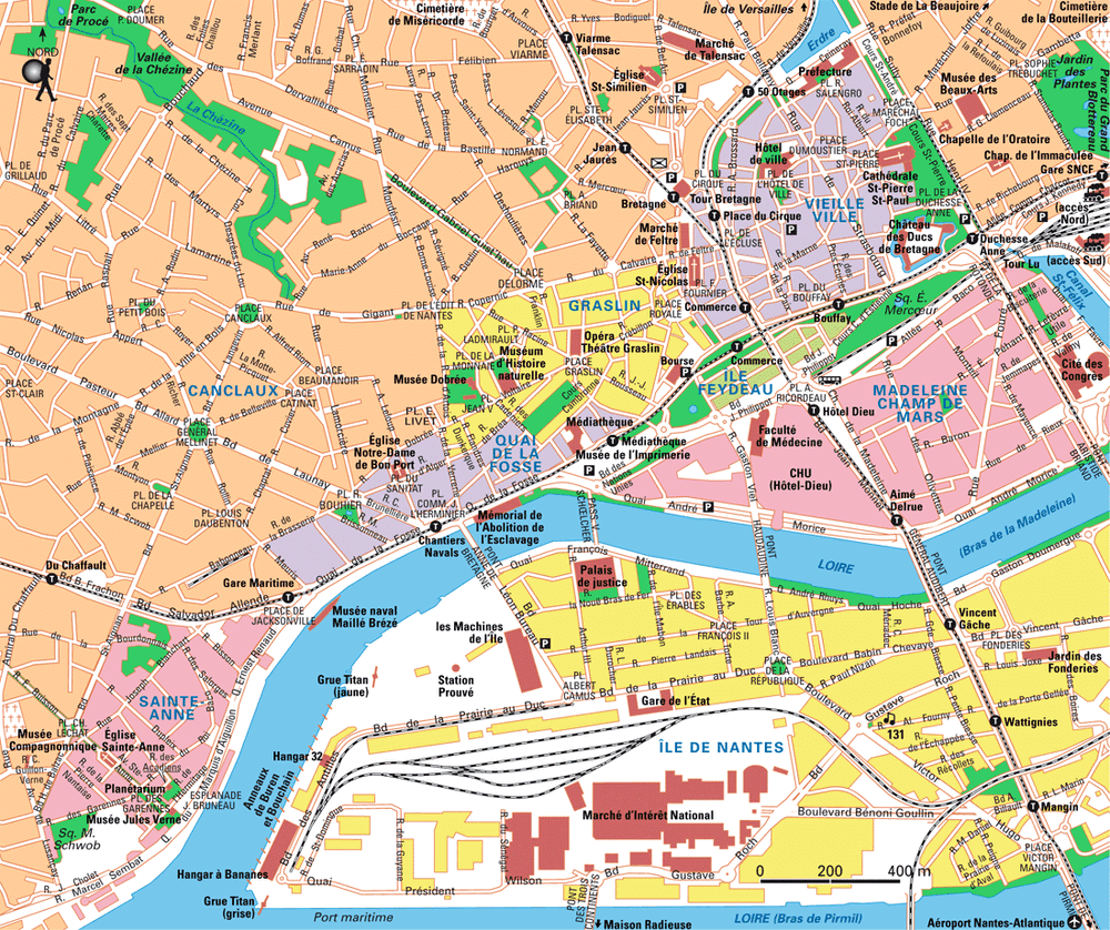 Carte Nantes - Plan Nantes