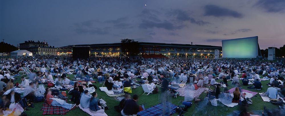 Cinéma en plein air de La Vilette