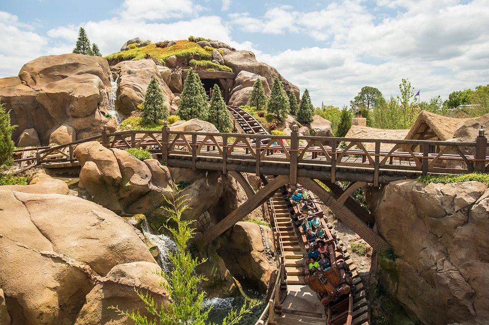 Floride Orlando Walt Disney Resort Train de la mine des 7 nains