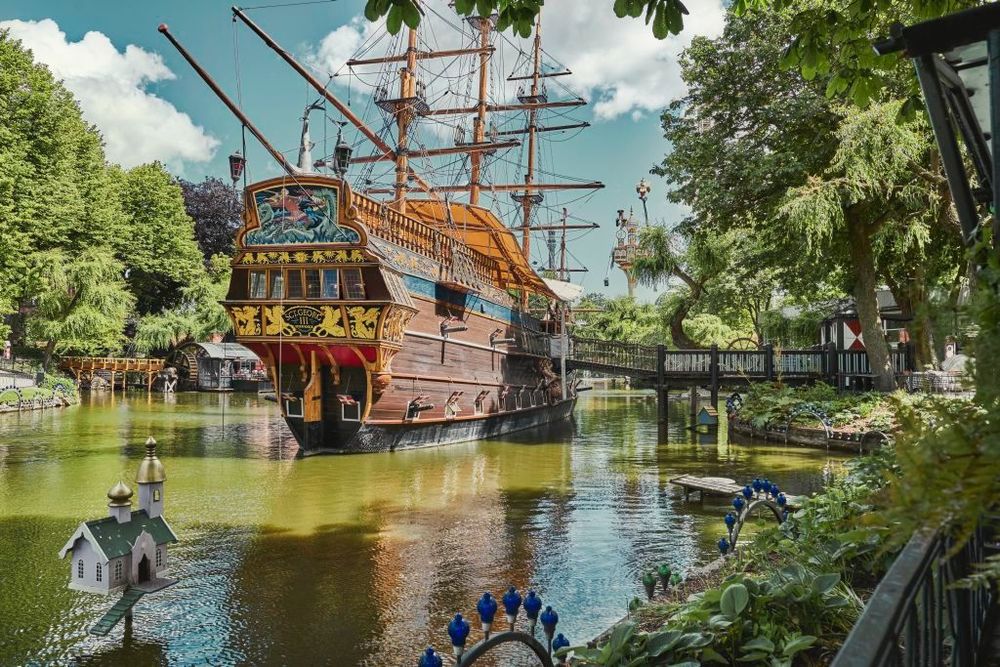 Danemark Copenhague Tivoli