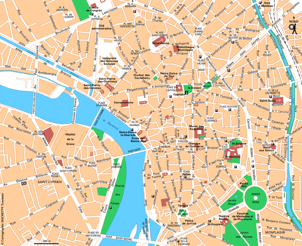 Carte Toulouse - Plan Toulouse