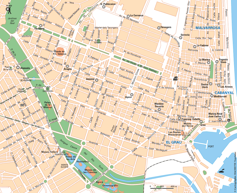Carte Valence Est - Plan Valence Est