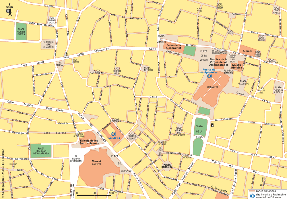 Carte Valence Zoom - Plan Valence Zoom