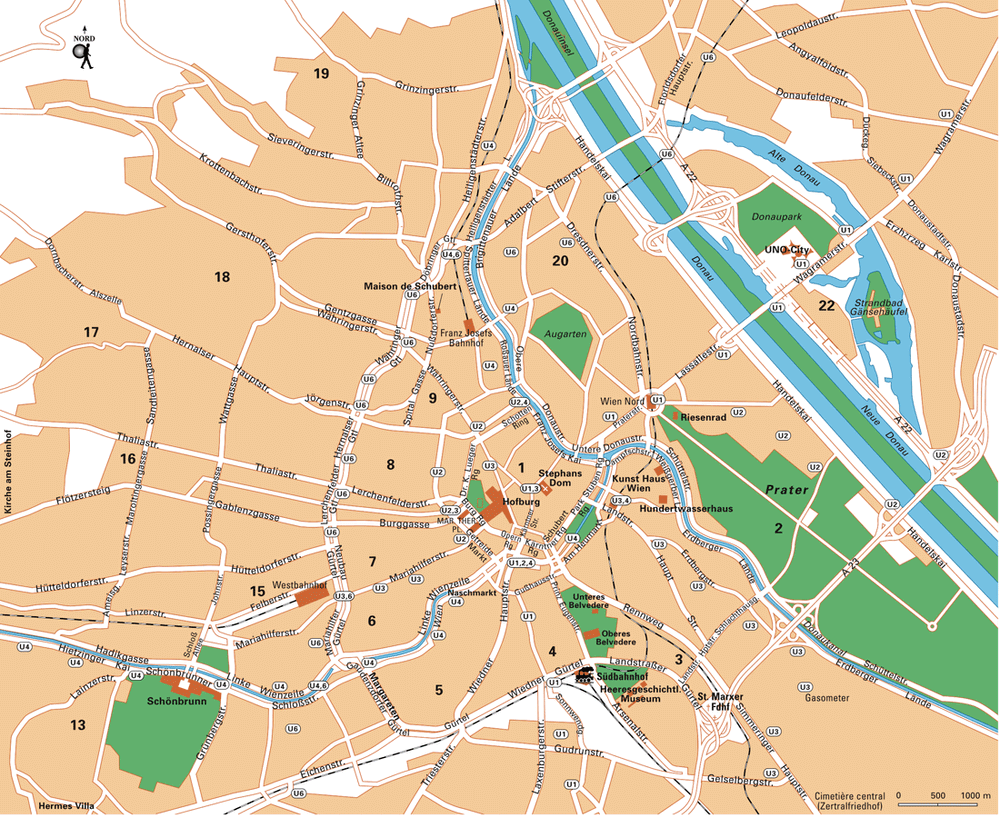 Carte Vue générale - Plan Vue générale