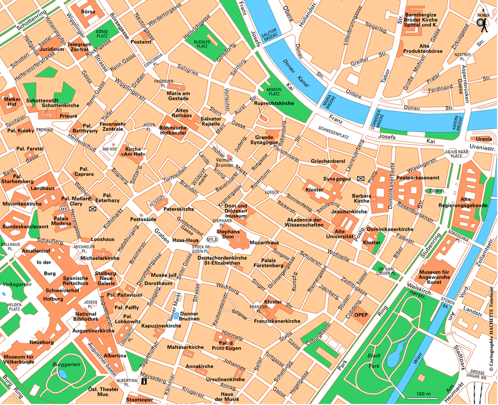 Carte Centre-ville - Plan Centre-ville