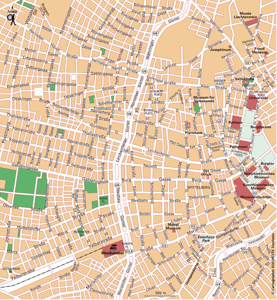 Carte Ouest - Plan Ouest