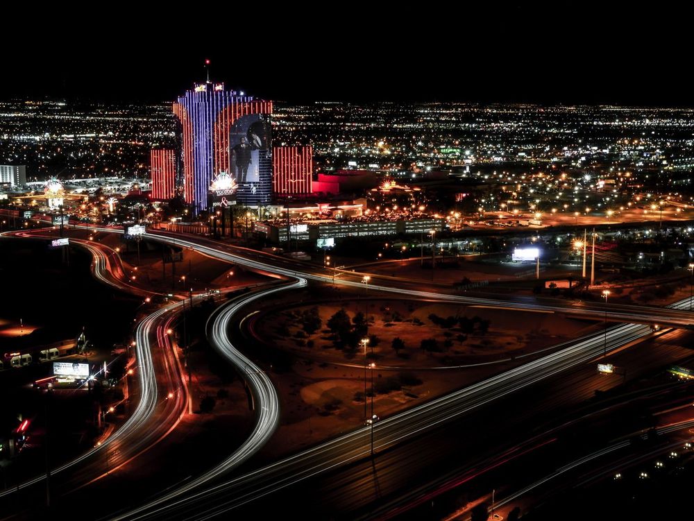 Vue sur le Strip - Las Vegas