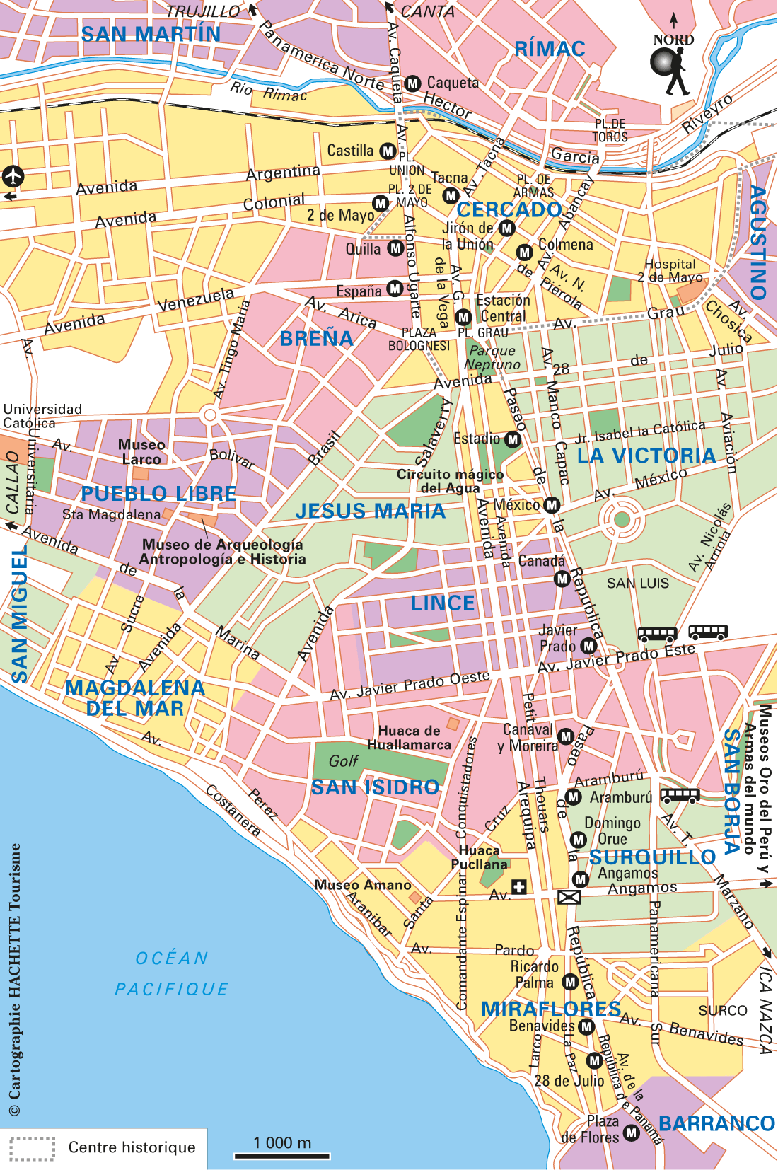 Lima Carte générale