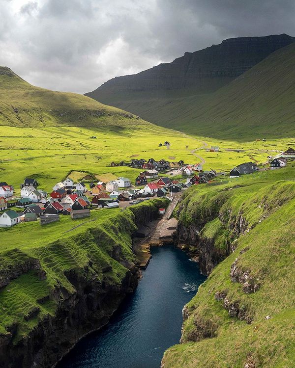 Îles Féroé Gjógv