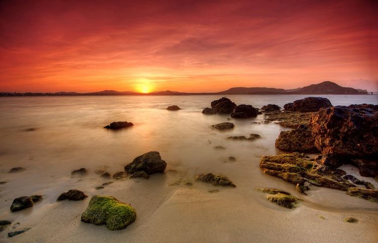 Indonésie Lombok Plage Tanjung Aan