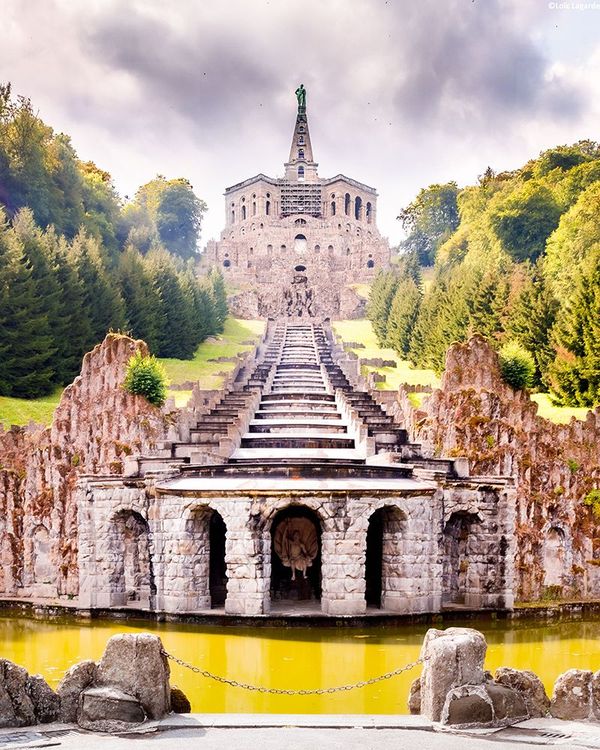 Parc de la montagne Wilhelmshöhe à Kassel (Hesse)